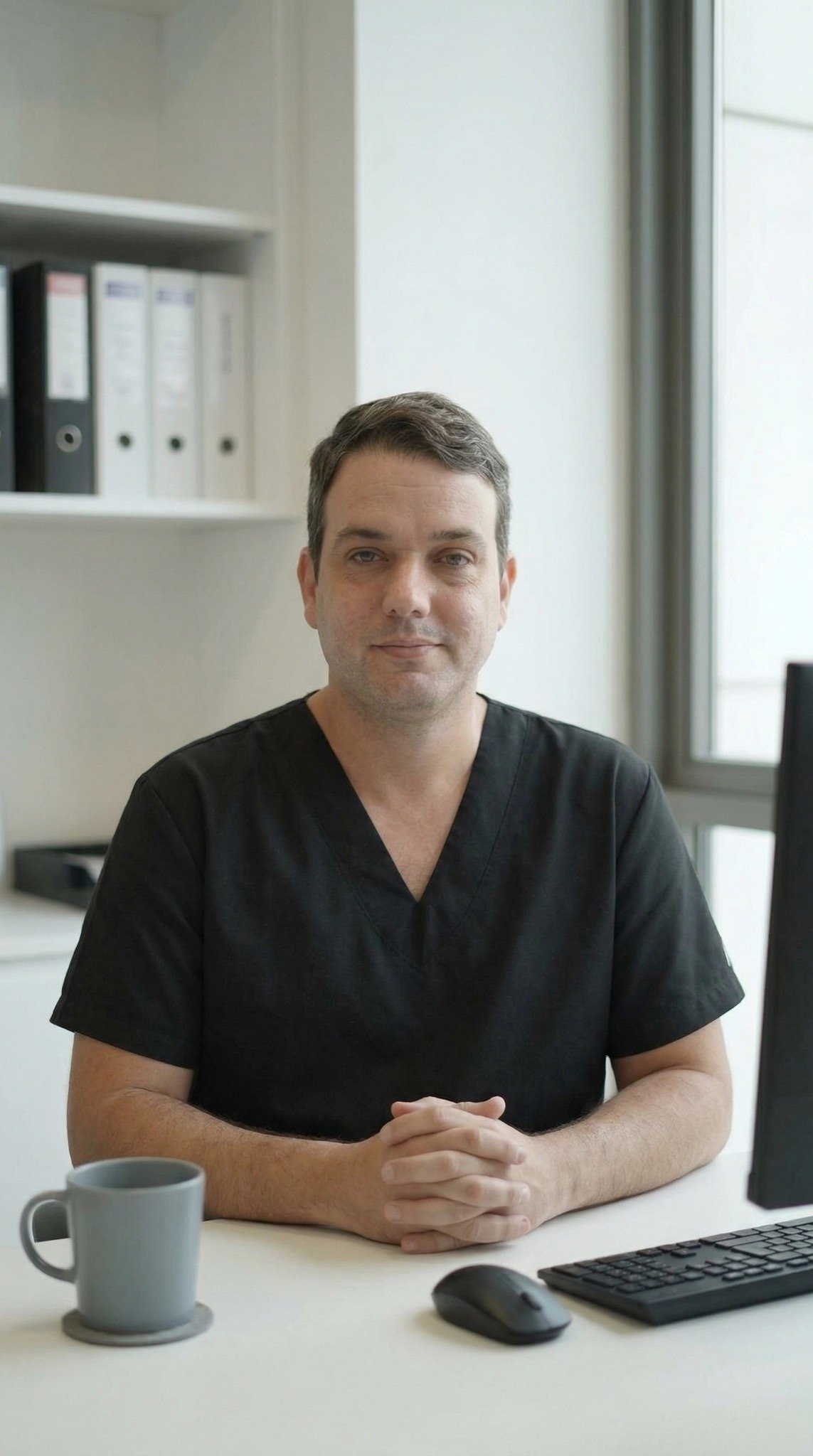 Dr. Patrizio Morisson em consultório